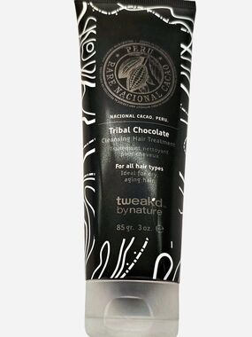 tweak'd by nature Tribal Chocolate Cleansing Hair Treatment - Black